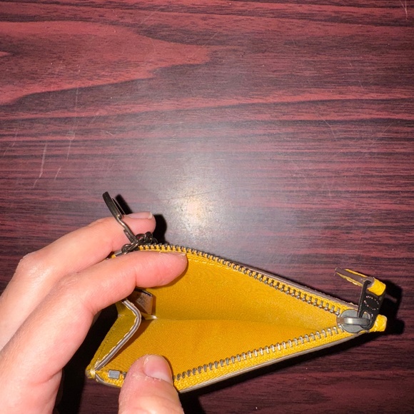 Coach wallet card holder with key ring - Picture 5 of 5